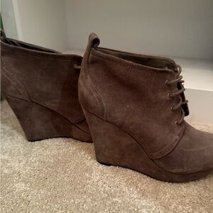 Jessica Simpson wedge booties